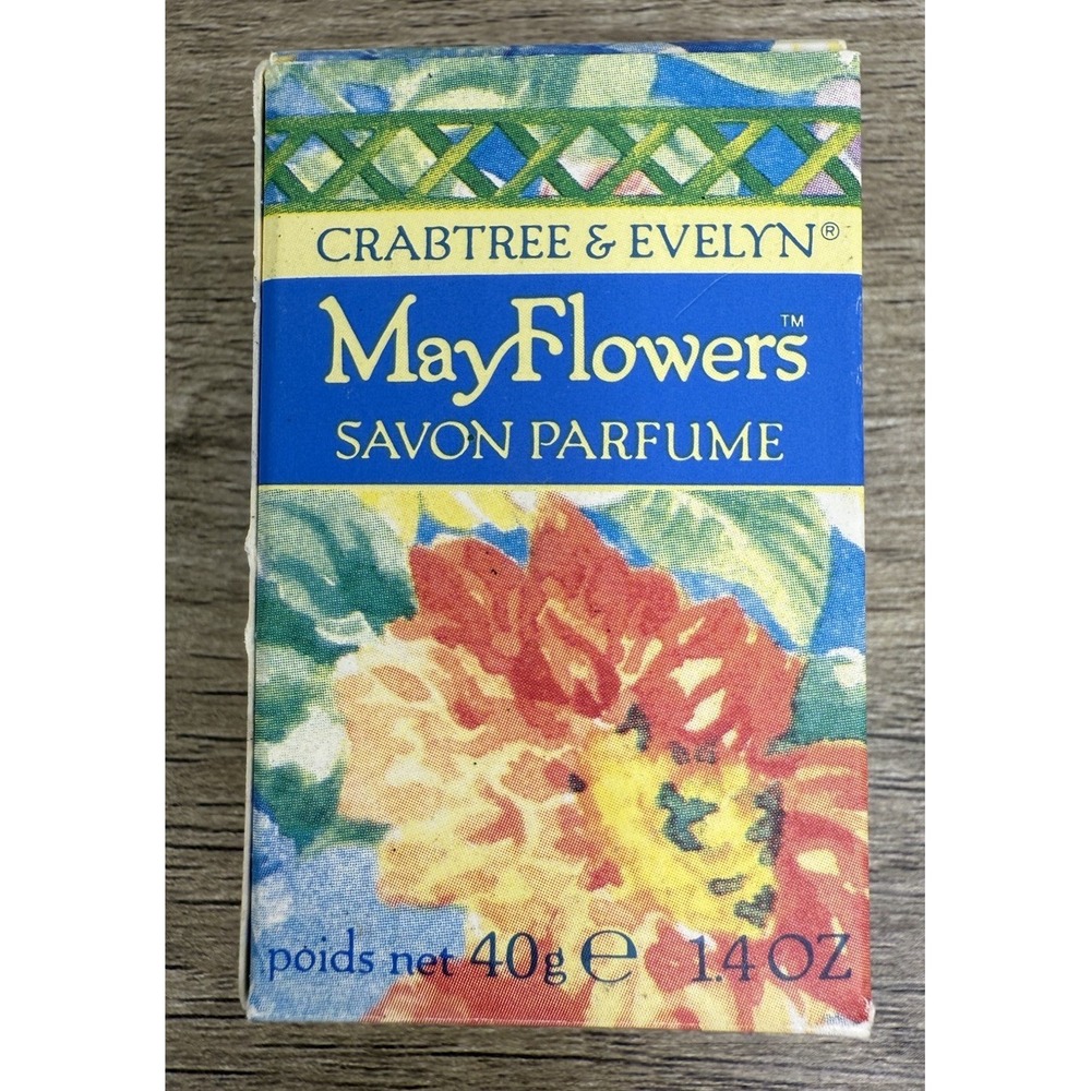 CRABTREE‎ & EVELYN MayFlowers Perfumed Soap, 1.4oz,  Discontinued